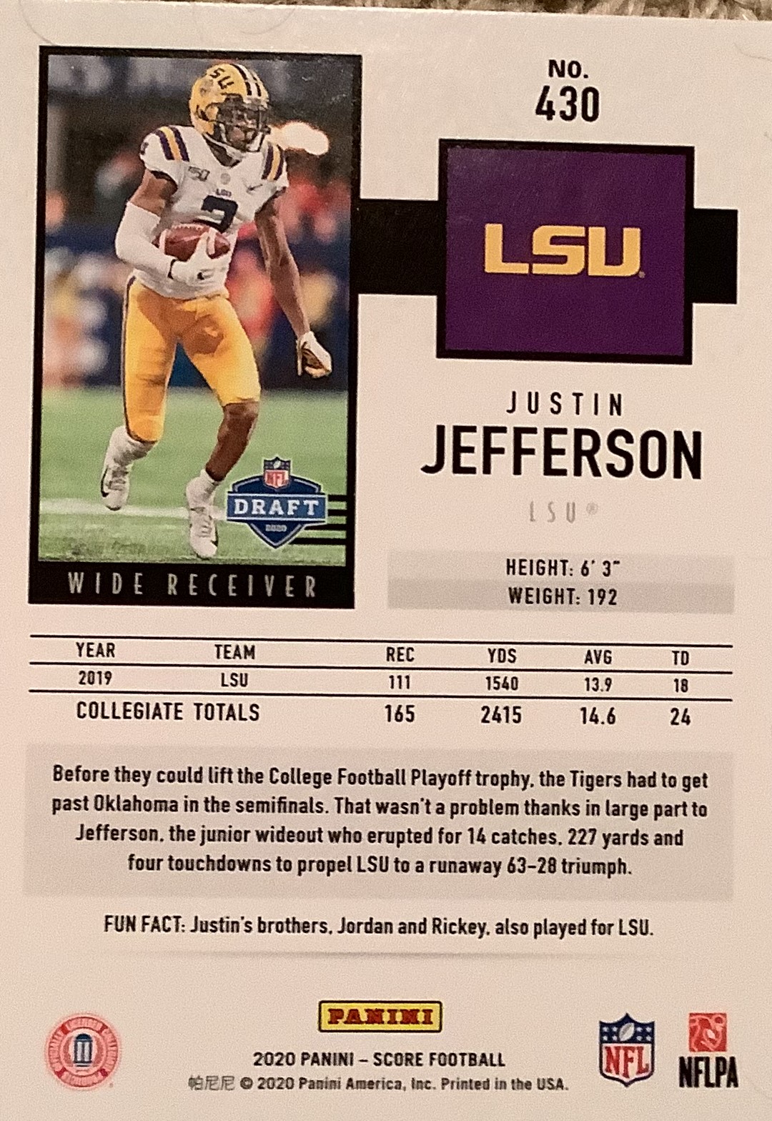 Justin Jefferson